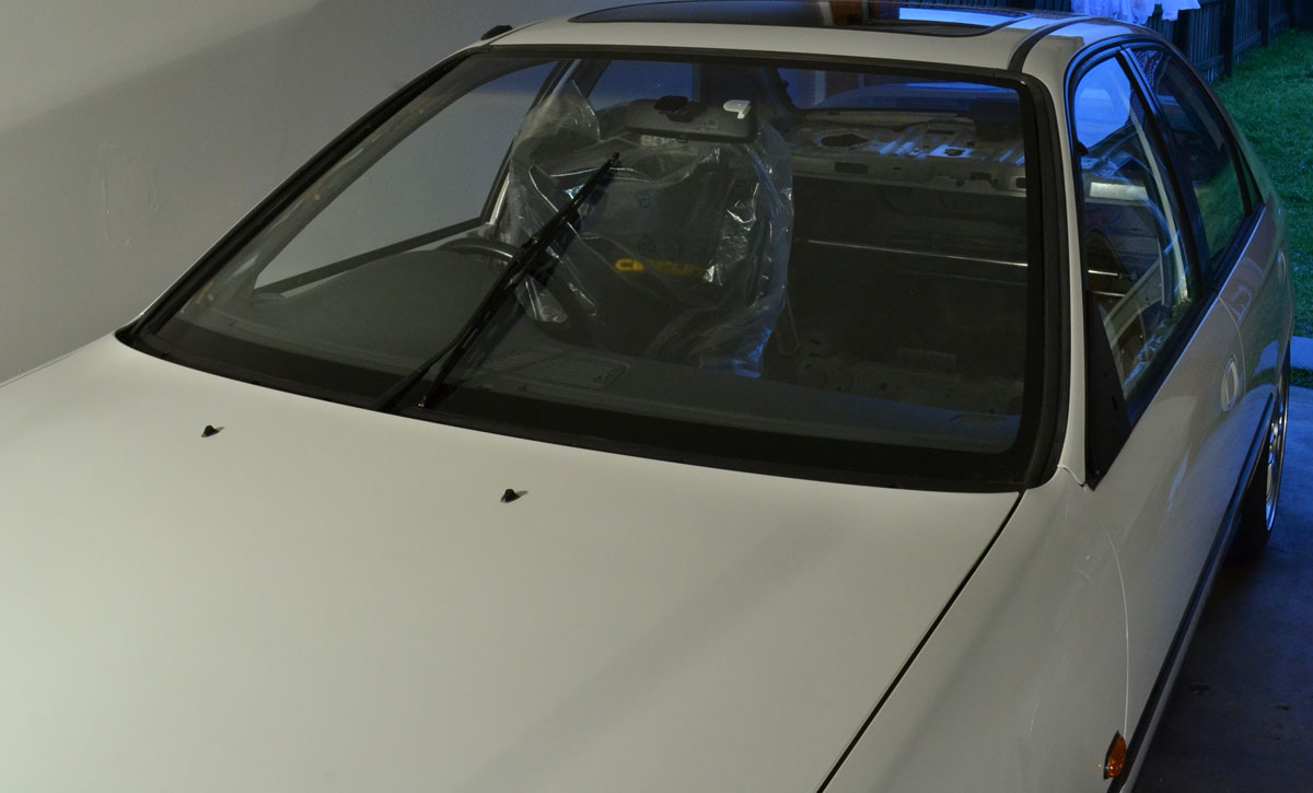 JTCC Inspired Civic Sedan: Single Wiper Conversion