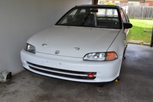 JTCC Inspired Civic Sedan: Booster Delete Kit and Tow Hooks