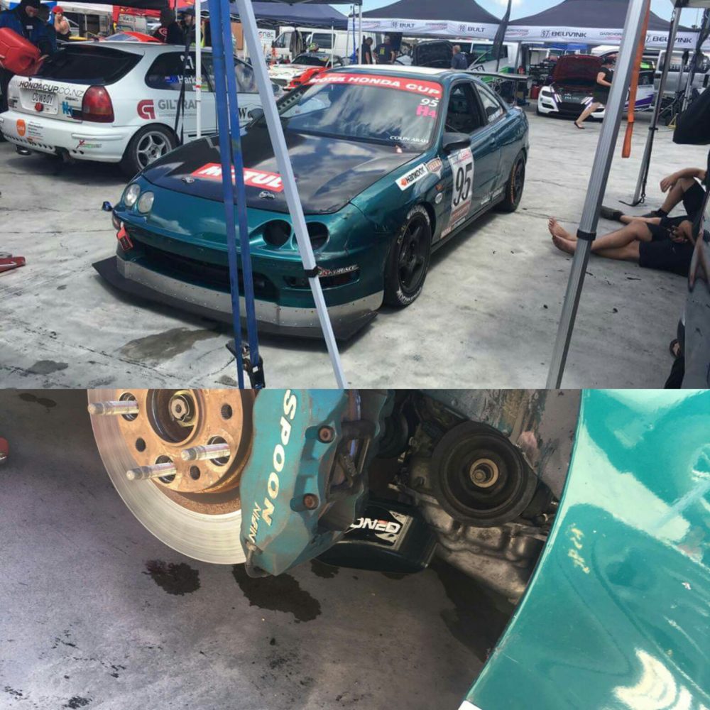 Air Guides on a Honda Cup Car from New Zealand