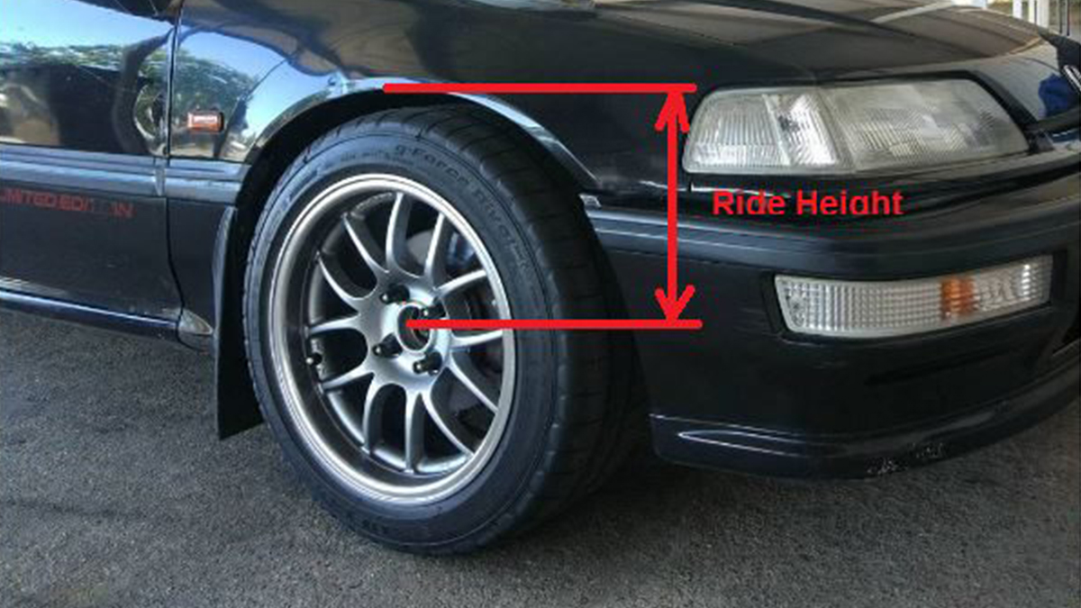 Honda EF Civic ride height