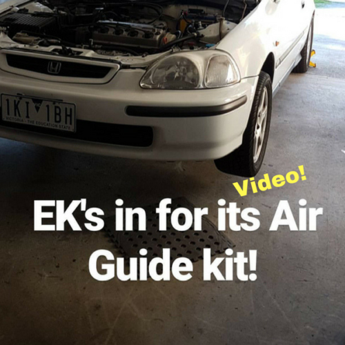 EK Civic: Air Guide Kit Install