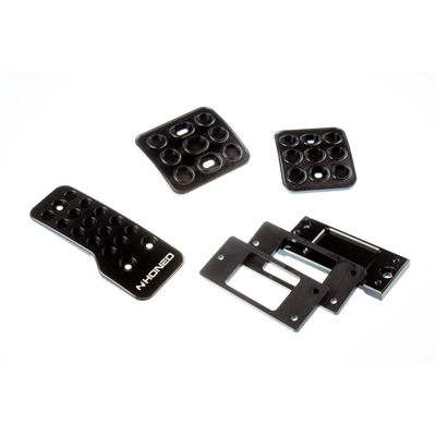 honed extended pedals