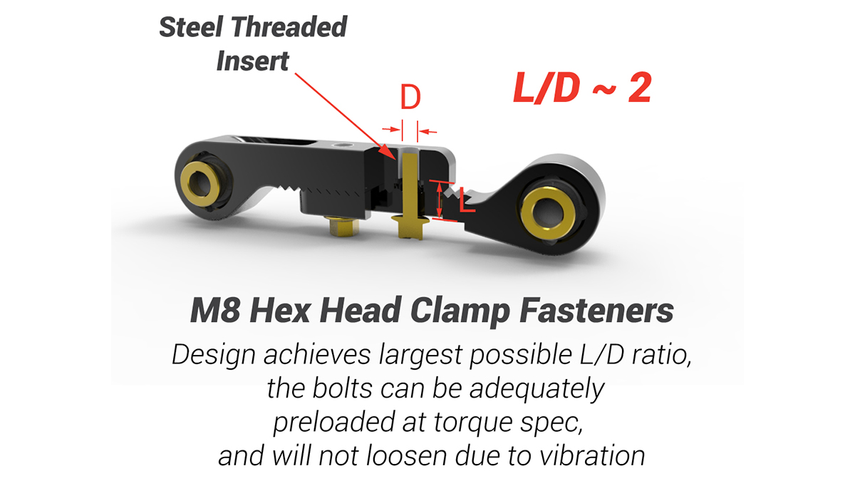 Honed adjustable toe arm bolt explanation