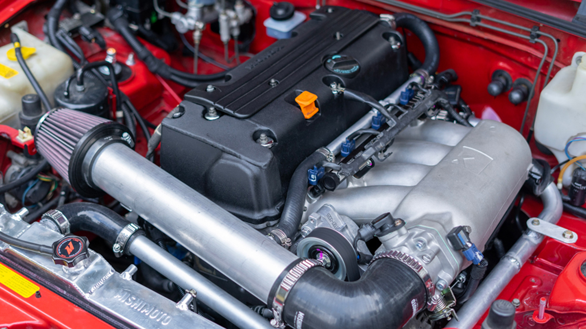 Mazda MX-5 with K20 engine