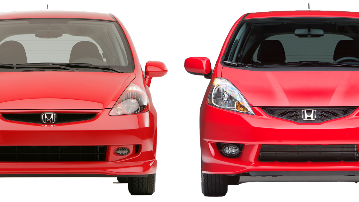 Honda GD Fit vs GE Fit